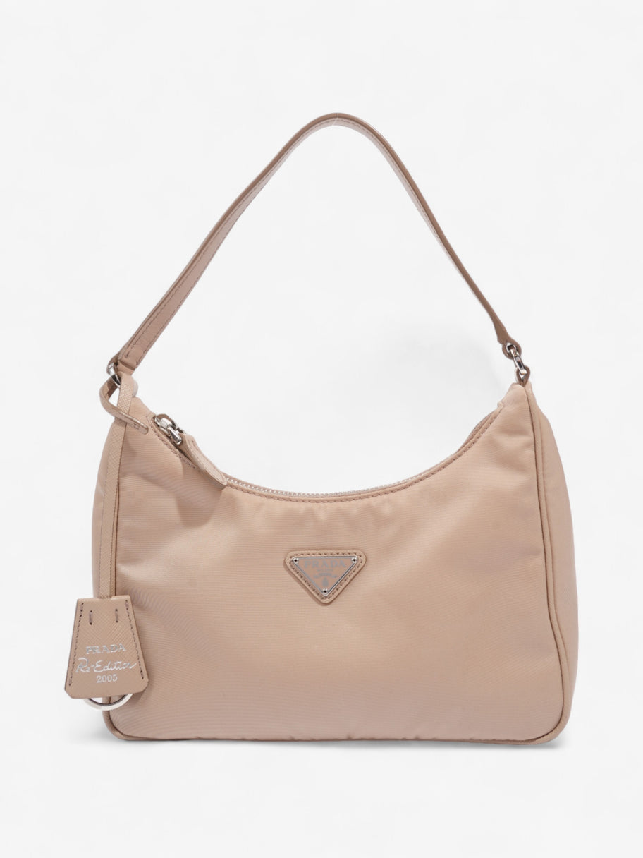 Prada Mini Re-Edition 2005 Beige Nylon Image 1