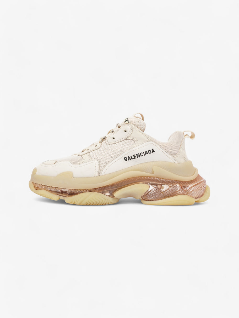 Balenciaga Triple S Clear Sole Beige  Mesh EU 40 UK 7 Image 5