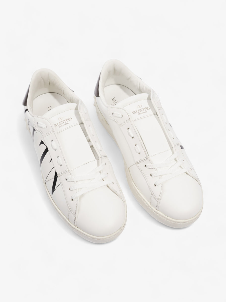 Valentino VLTN Logo Sneakers White / Black Leather EU 43.5 UK 9.5 Image 8