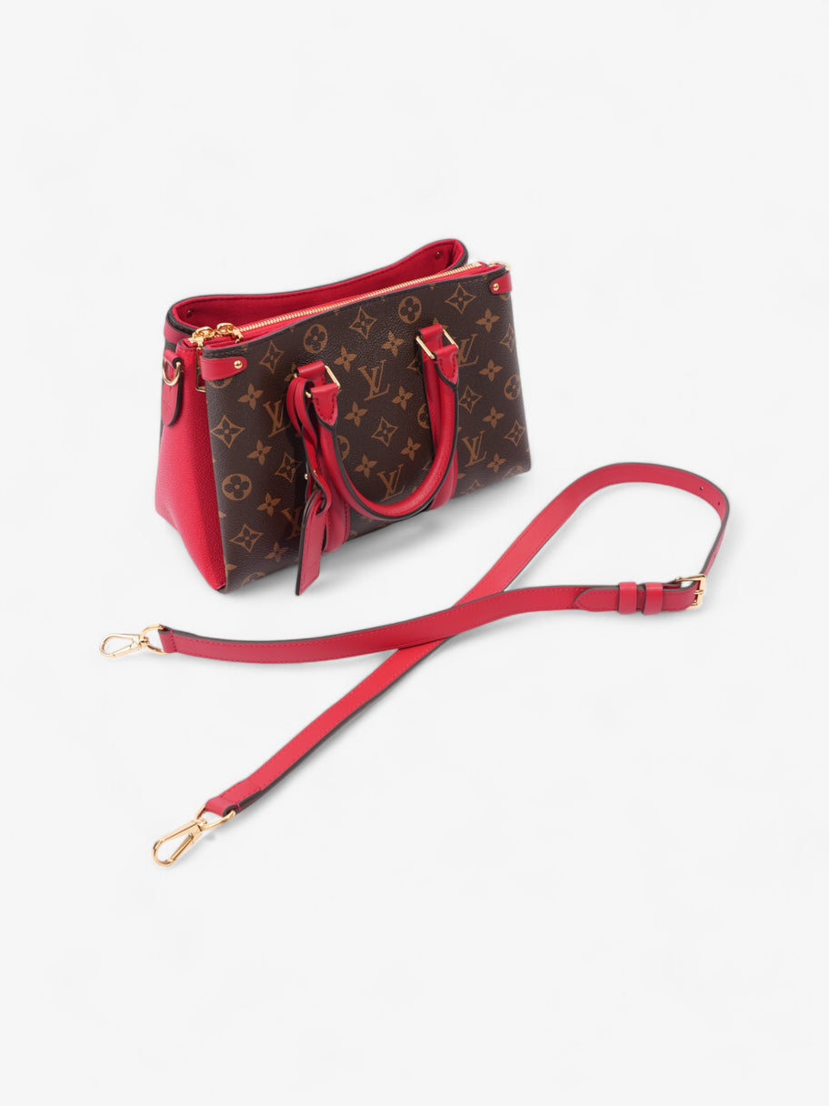 Louis Vuitton Soufflot Monogram / Cherry Coated Canvas BB Image 8