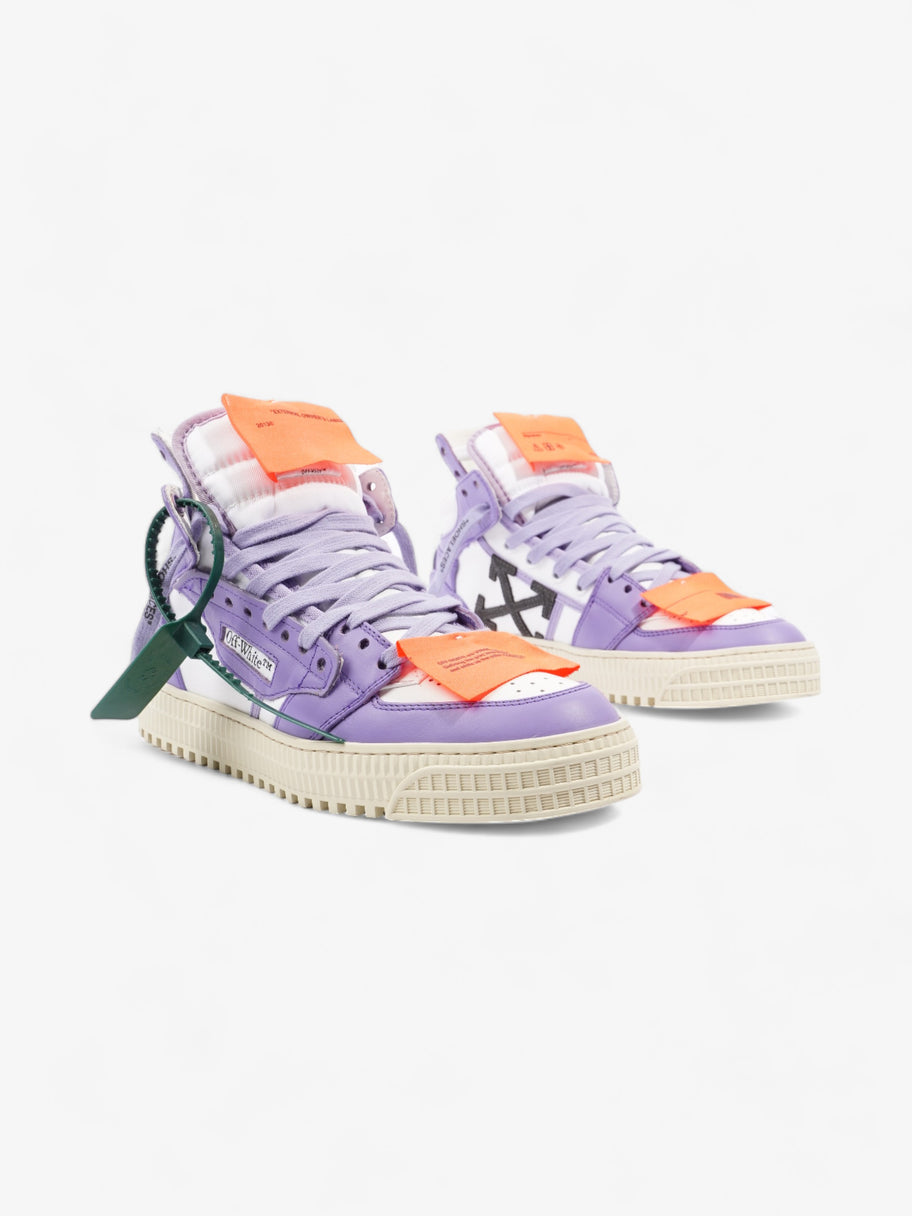 Off White 3.0 Off Court Purple / White Leather EU 39 UK 6 Image 2