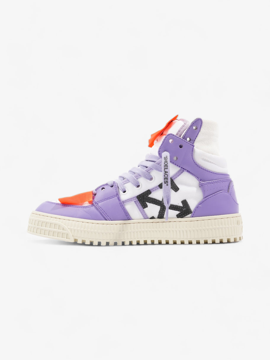 Off White 3.0 Off Court Purple / White Leather EU 39 UK 6 Image 3