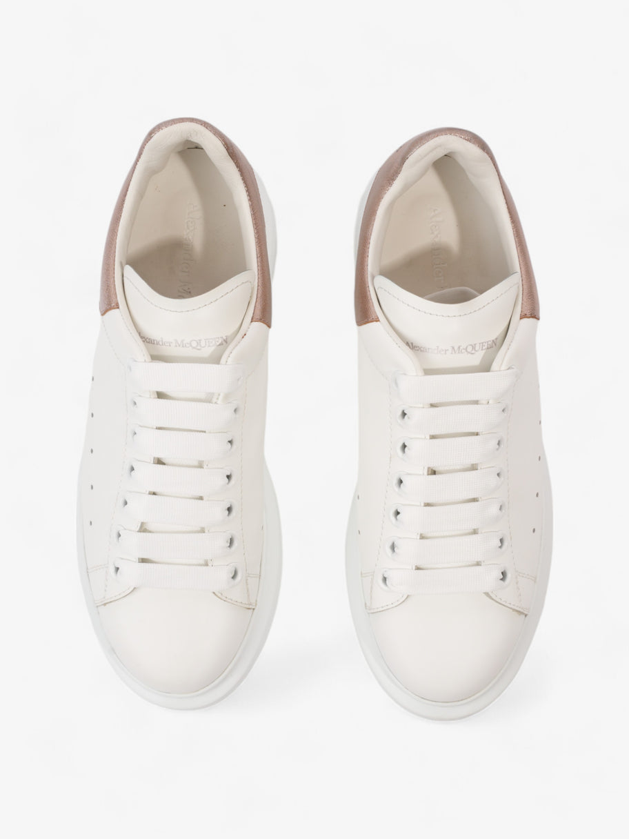 Alexander McQueen Oversized Sneakers White / Rose Gold Leather EU 38.5 UK 5.5 Image 8