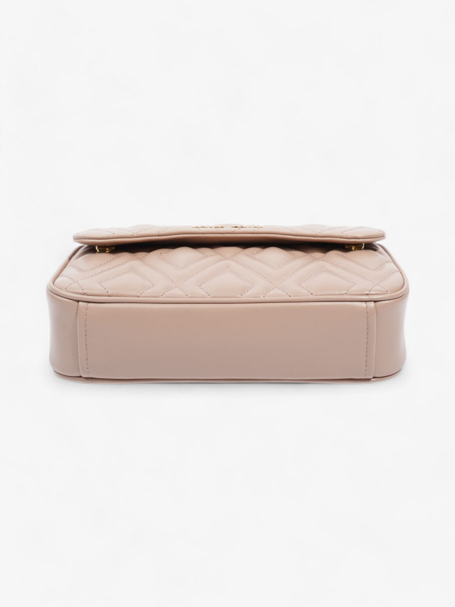 Miu Miu Shoulder Bag Rose Beige  Matelasse Leather Image 6