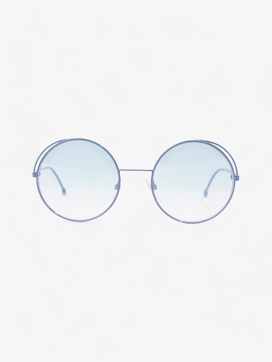 Fendi Round Sunglasses Blue Base Metal 135mm Image 1