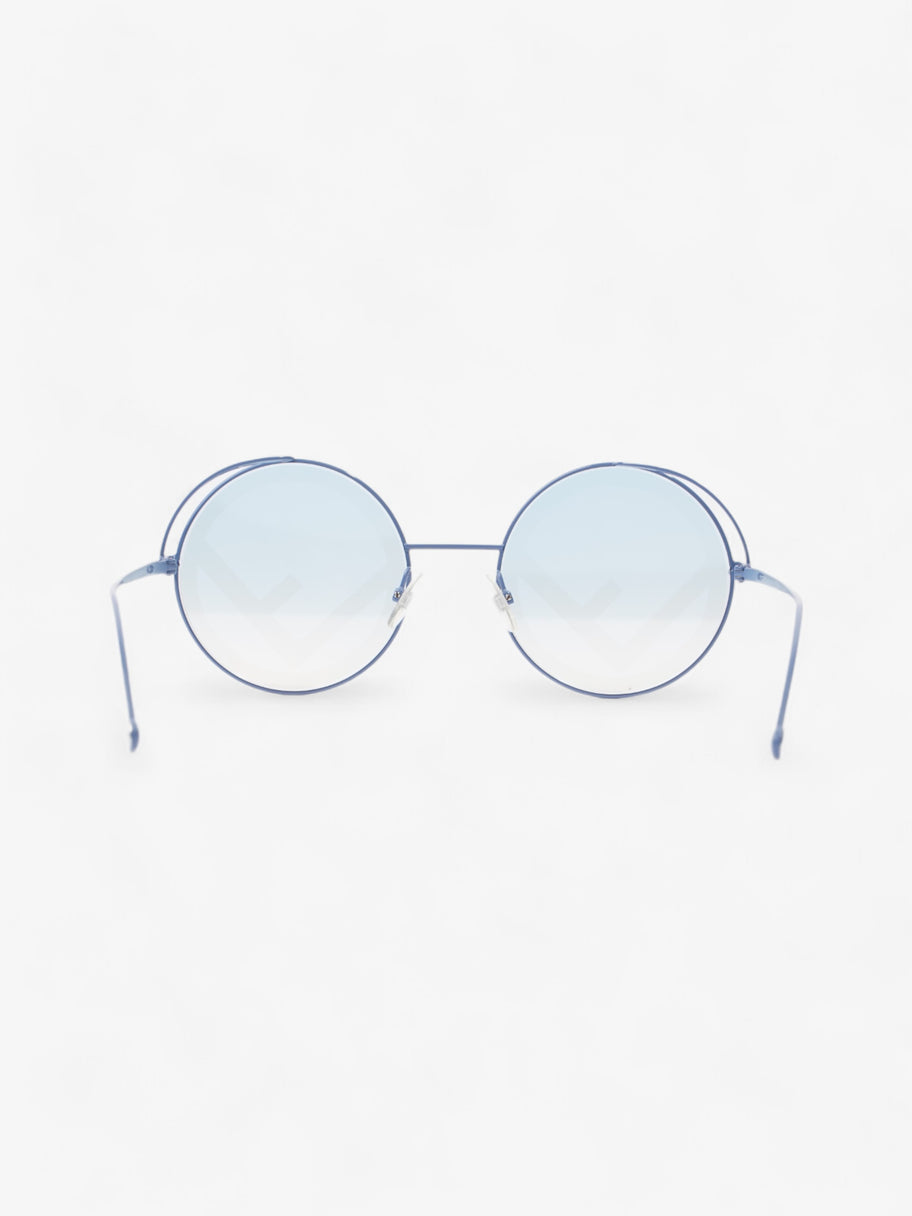 Fendi Round Sunglasses Blue Base Metal 135mm Image 3