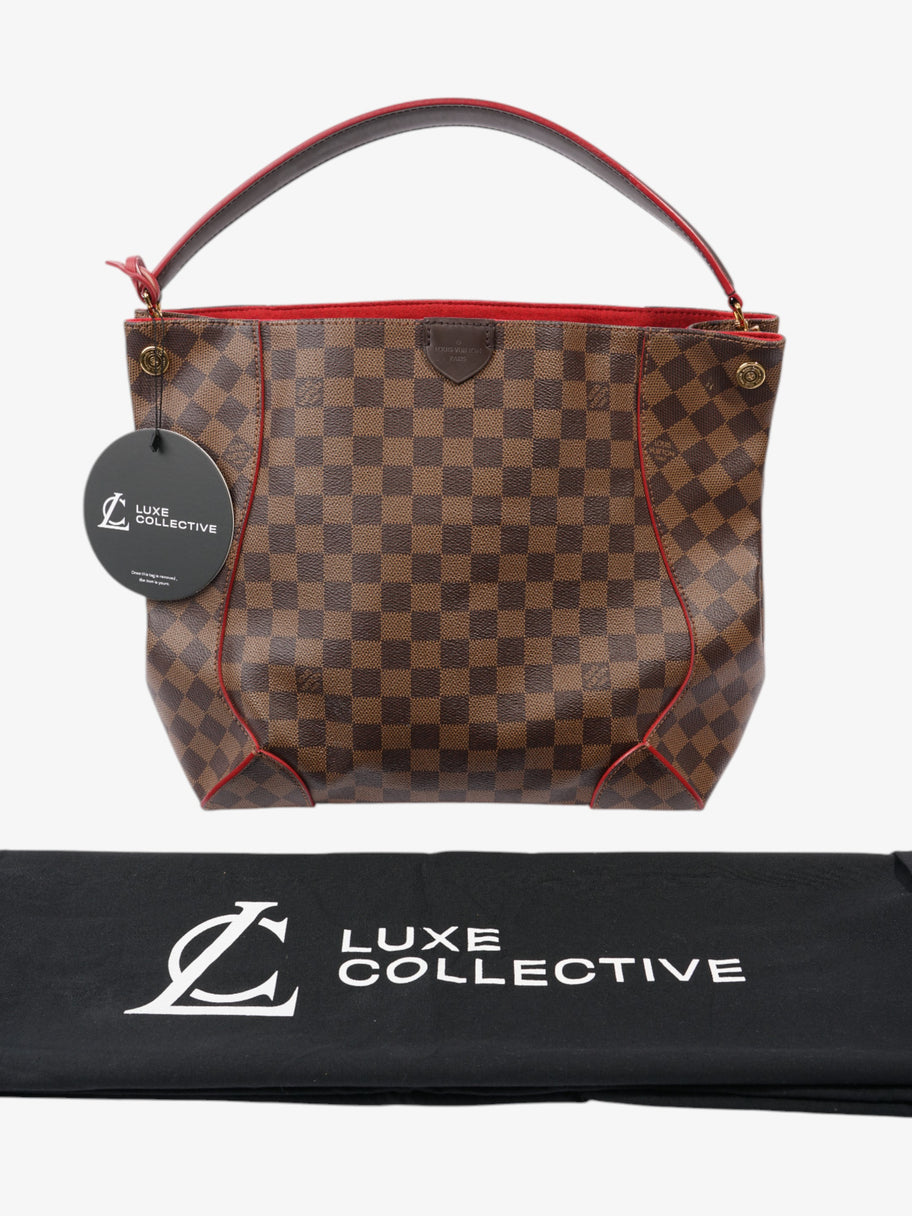 Louis Vuitton Caissa Damier Ebene Coated Canvas Image 9