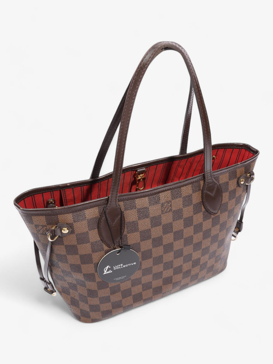 Louis Vuitton Neverfull Damier Ebene Coated Canvas PM Image 12