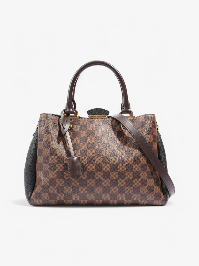  Louis Vuitton Brittany Damier Ebene / Black Coated Canvas