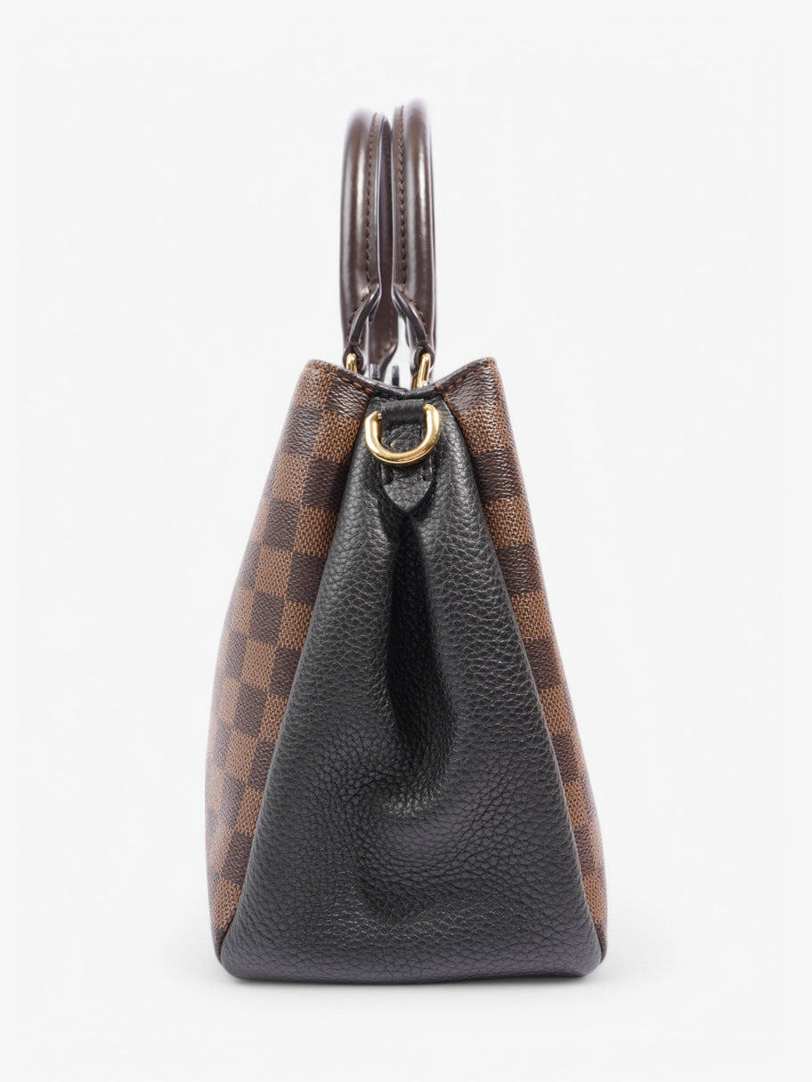 Louis Vuitton Brittany Damier Ebene / Black Coated Canvas Image 3