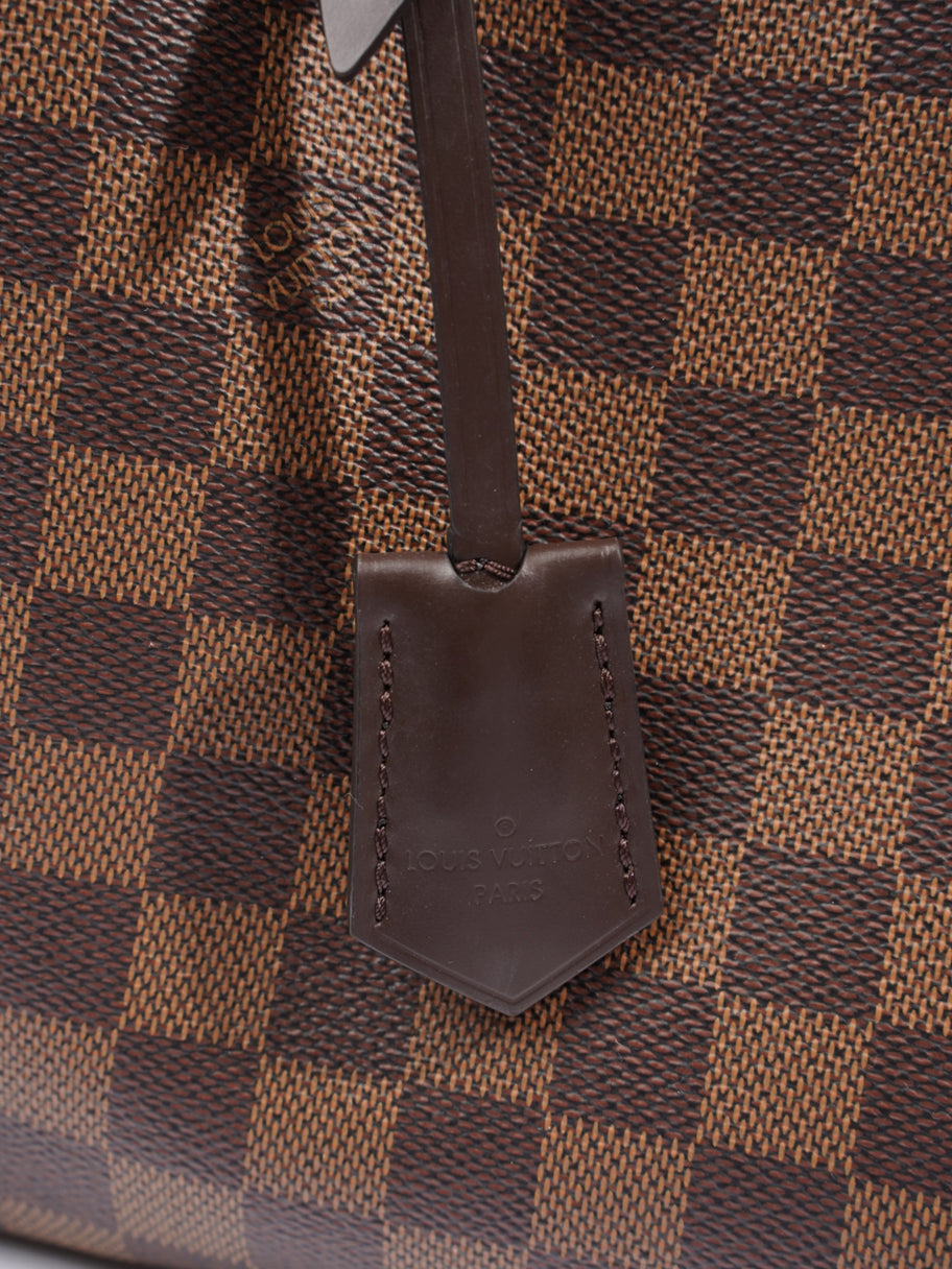 Louis Vuitton Brittany Damier Ebene / Black Coated Canvas Image 9