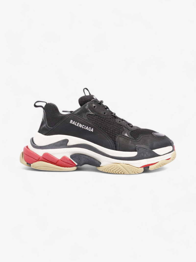  Balenciaga Triple S Black / White / Red Mesh EU 44 UK10