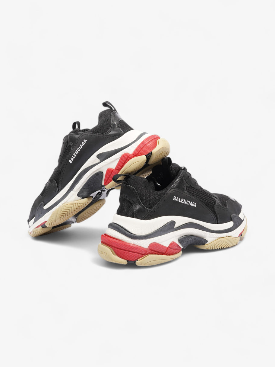 Balenciaga Triple S Black / White / Red Mesh EU 44 UK10 Image 9