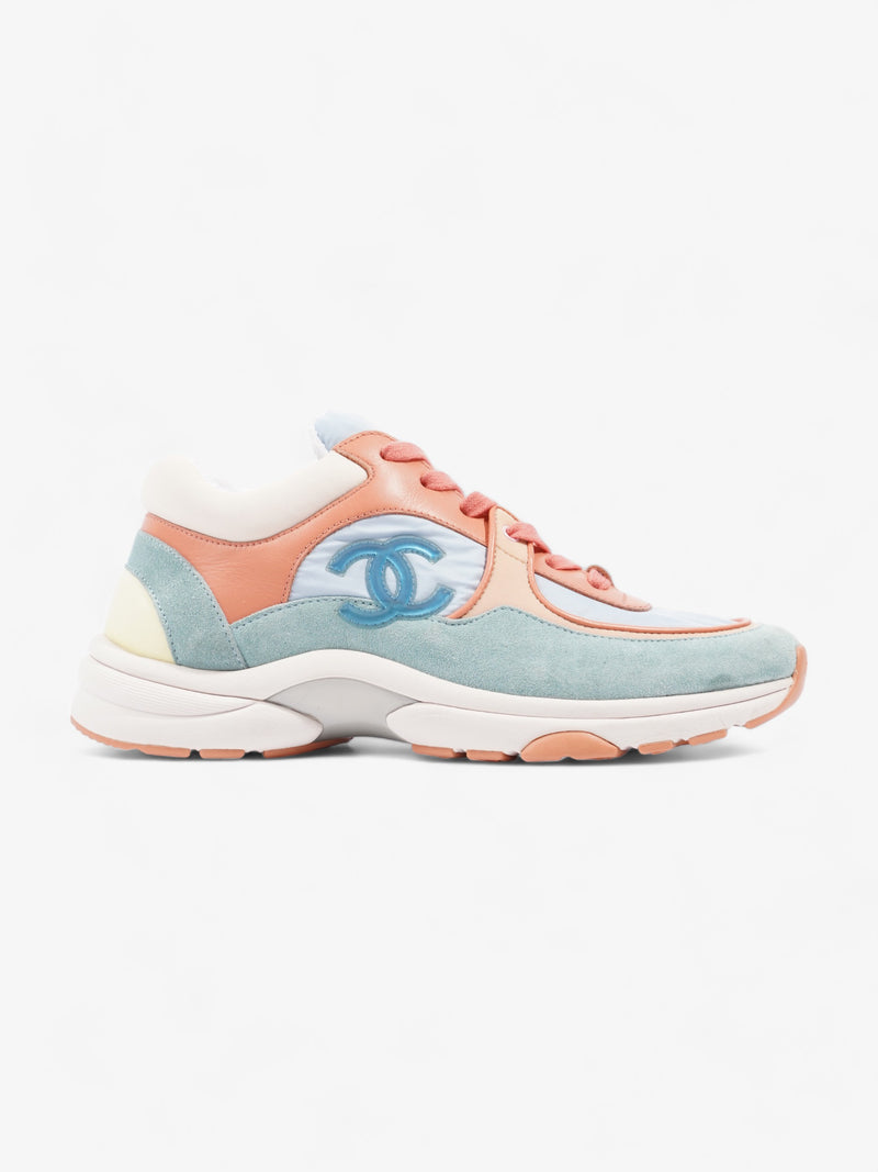  CC Runners  Light Blue / Orange Suede EU 36.5 UK 3.5