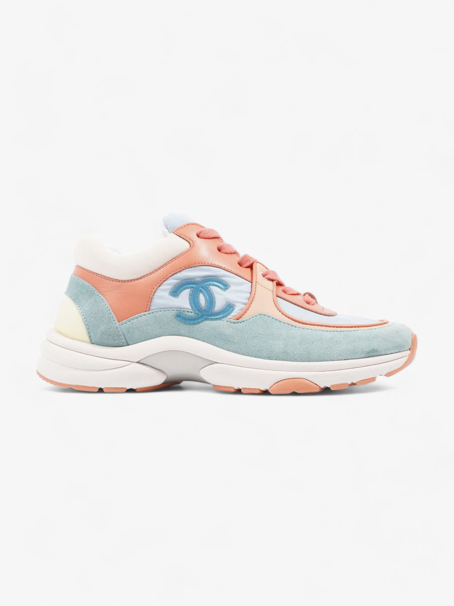 CC Runners  Light Blue / Orange Suede EU 36.5 UK 3.5 Image 1