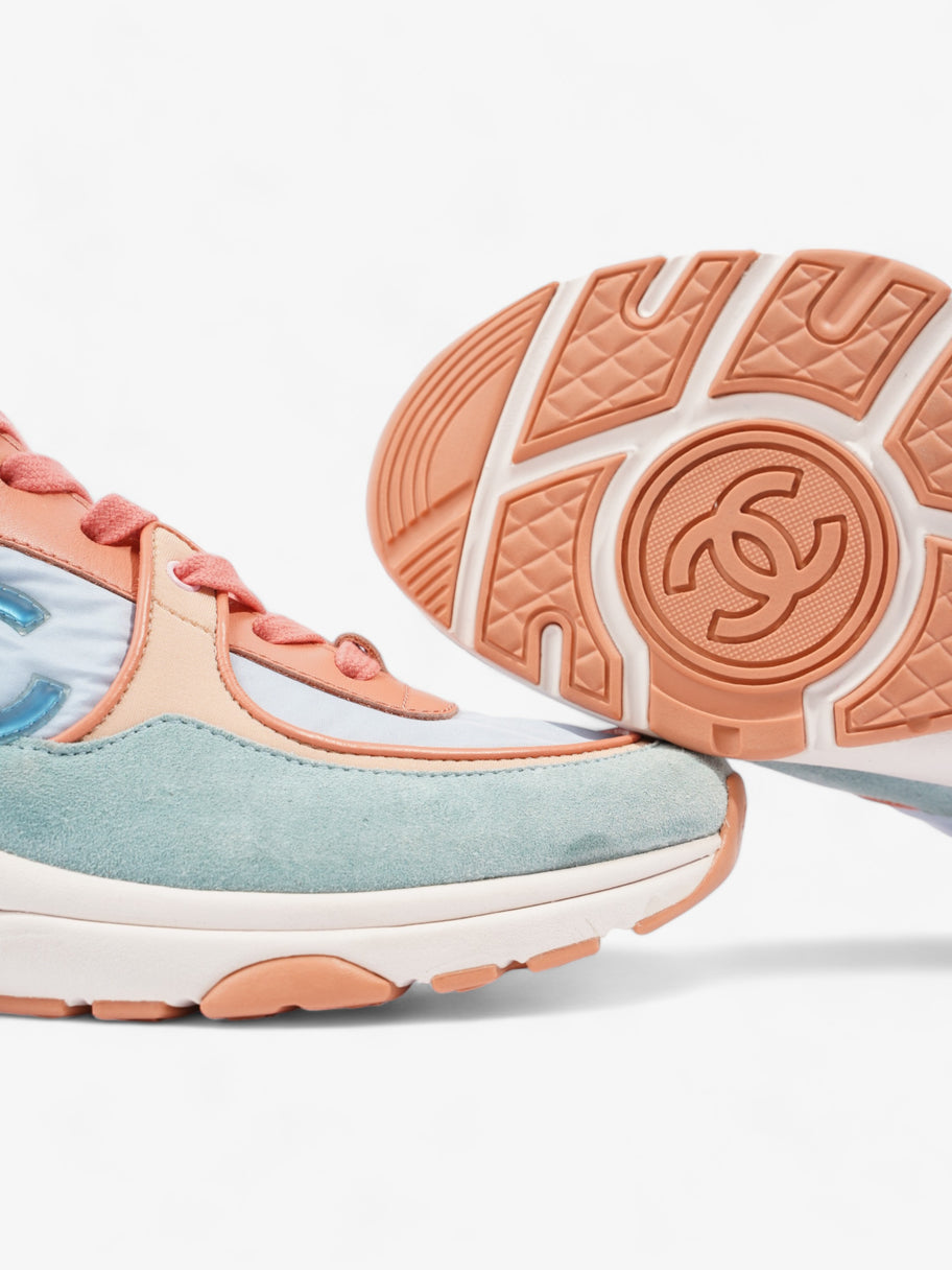 CC Runners  Light Blue / Orange Suede EU 36.5 UK 3.5 Image 9