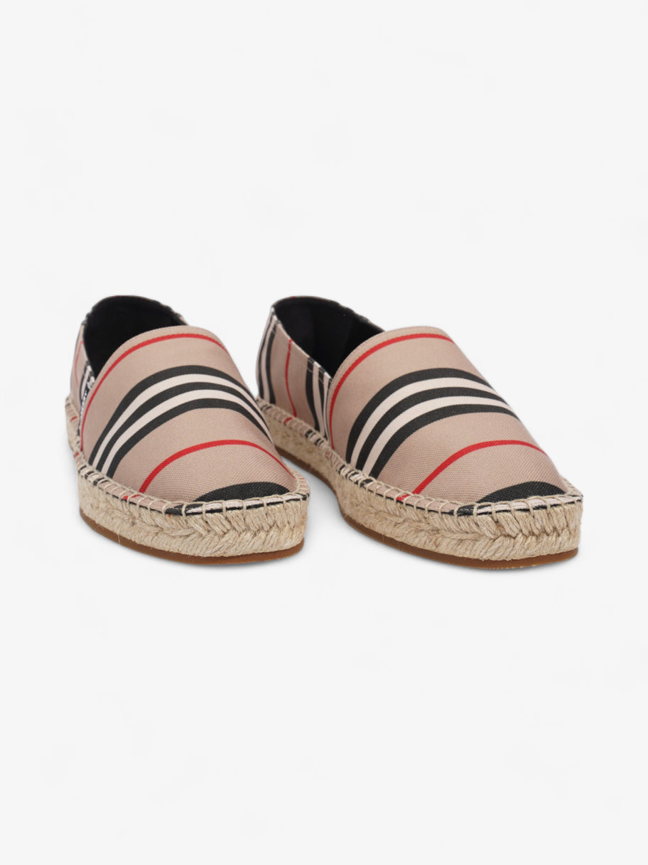 Burberry Alport Espadrilles Archive Beige Canvas EU 38.5 UK 5.5 Image 2