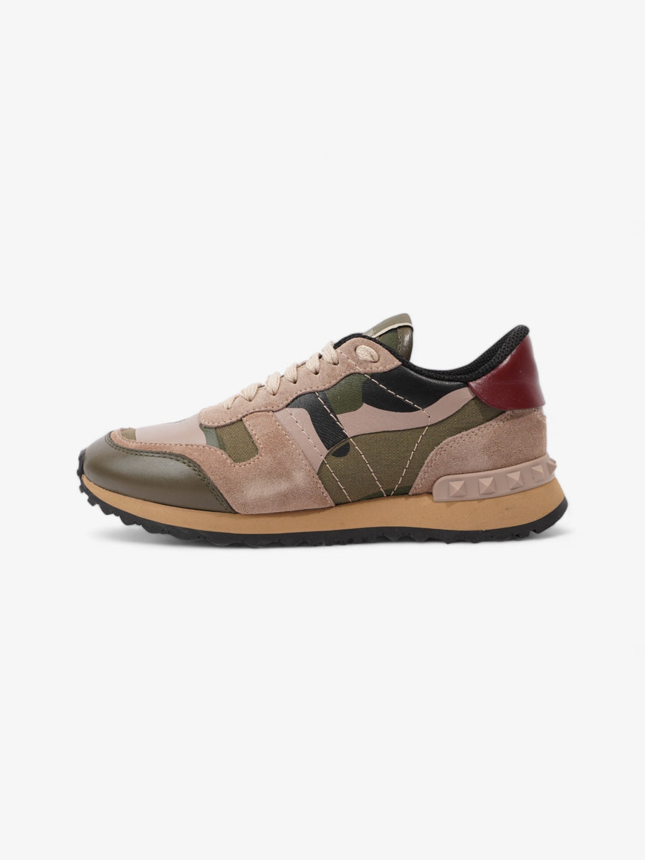 Valentino Rockrunner Khaki / Pink Suede EU 34.5 UK 1.5 Image 5