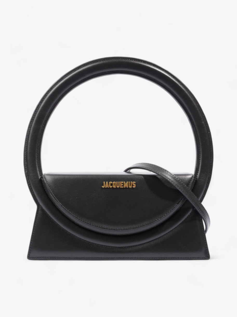 Jacquemus Le Sac Rond Black Calfskin Leather Image 1