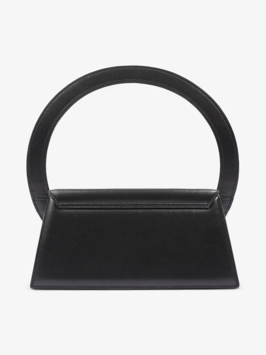 Jacquemus Le Sac Rond Black Calfskin Leather Image 4