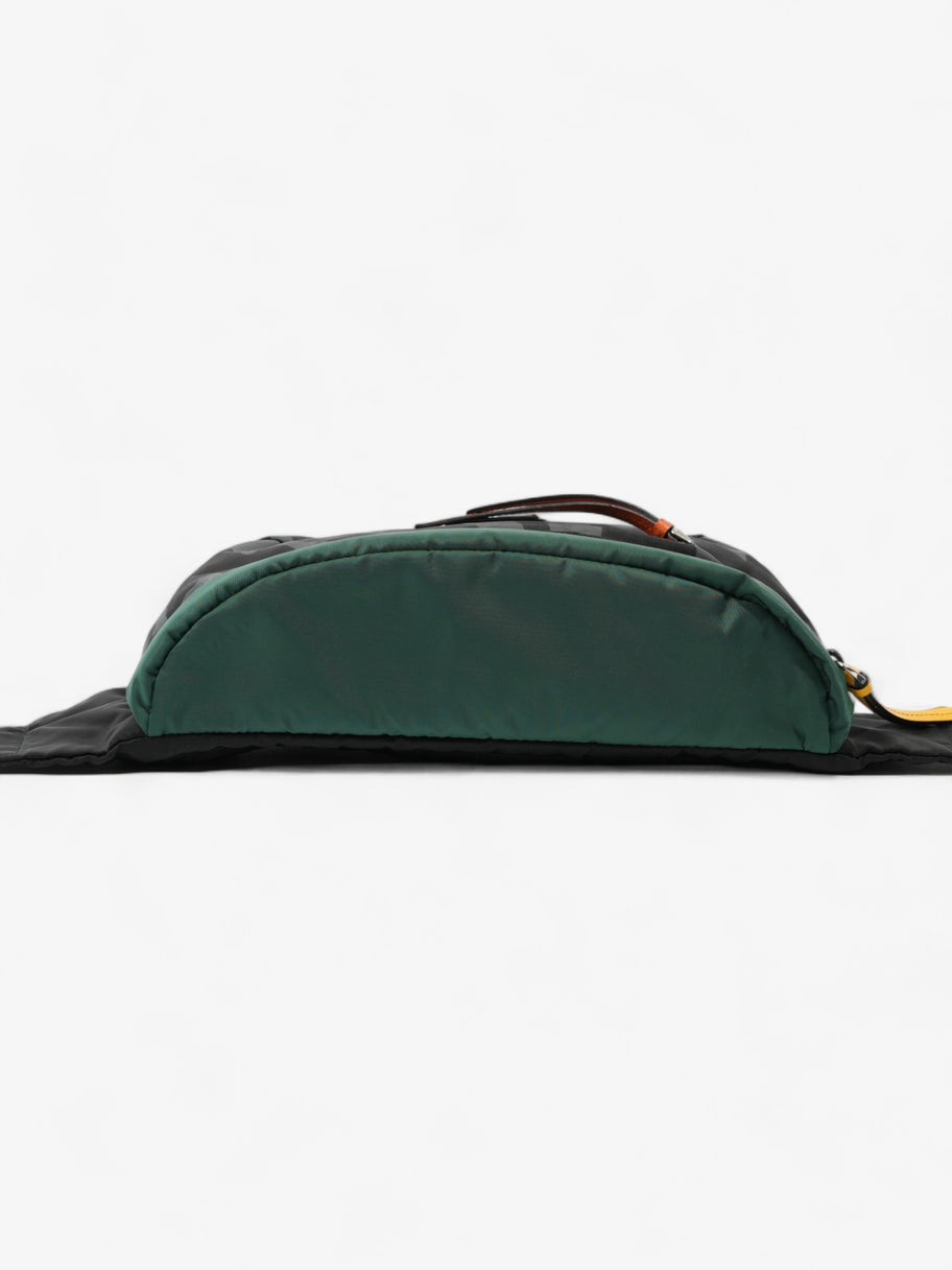 Prada Bum Bag Black / Grey Camo / Green Re Nylon Image 7