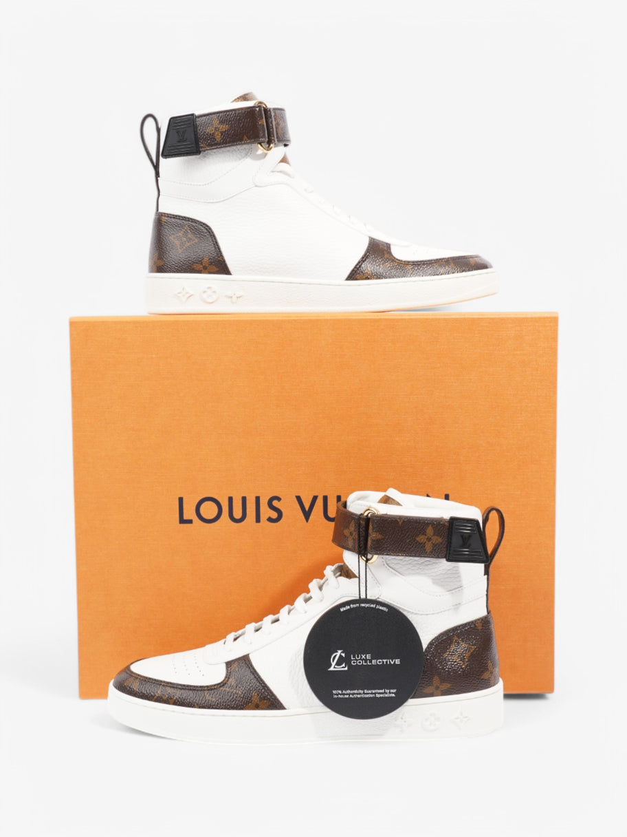 Louis Vuitton Boombox High-tops White  / Monogram Leather EU 38.5 UK 5.5 Image 10