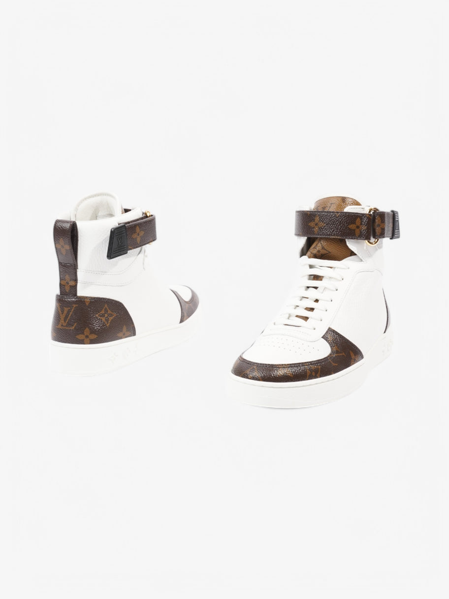 Louis Vuitton Boombox High-tops White  / Monogram Leather EU 38.5 UK 5.5 Image 9