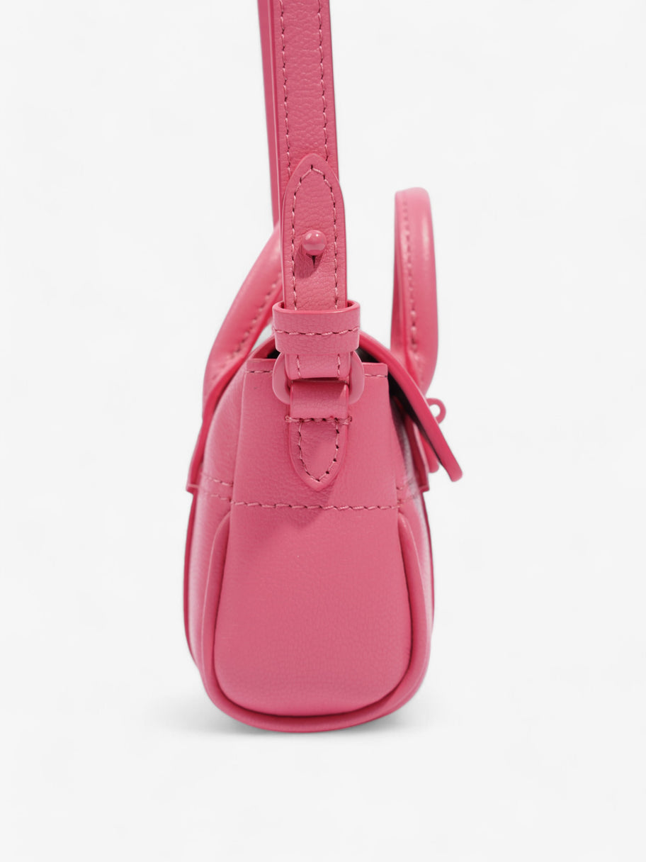 Mulberry Bayswater Geranium Pink Grained Leather Micro Image 5