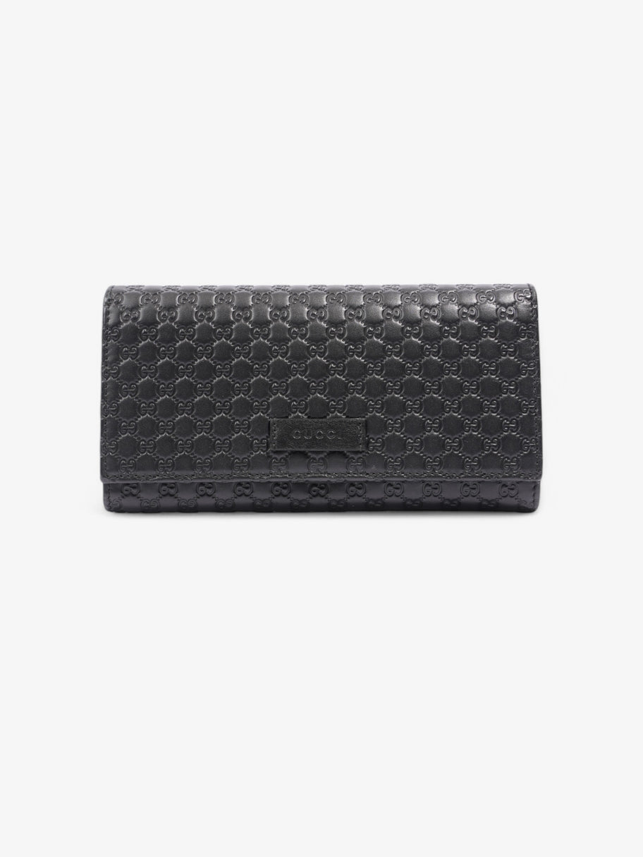 Gucci GG Embossed Wallet Black Embossed Leather Image 1