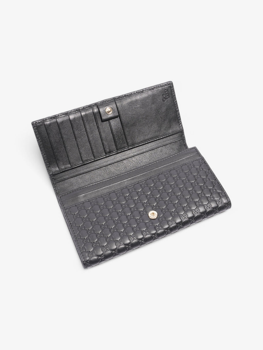 Gucci GG Embossed Wallet Black Embossed Leather Image 3