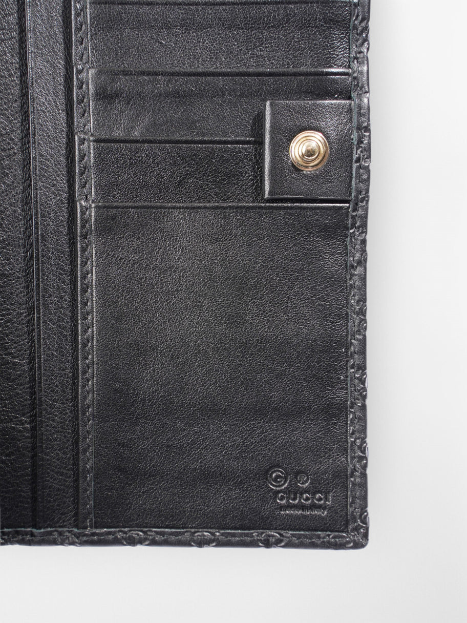 Gucci GG Embossed Wallet Black Embossed Leather Image 5