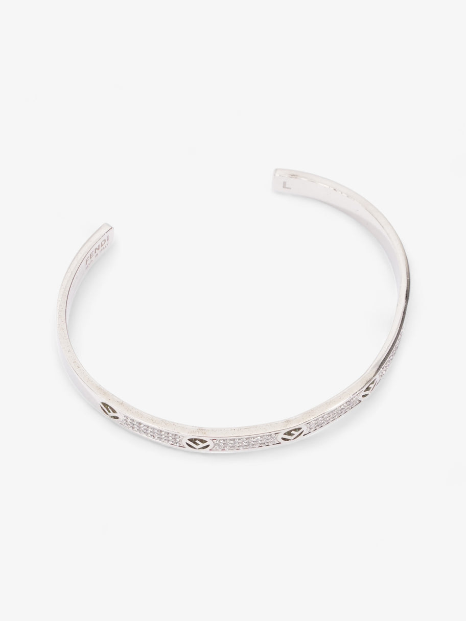 Fendi F Is Fendi Bracelet Silver Base Metal L Image 2