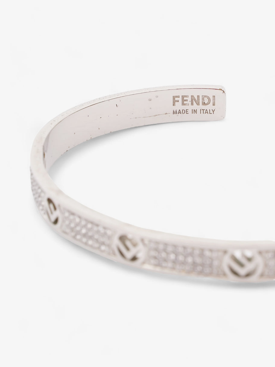 Fendi F Is Fendi Bracelet Silver Base Metal L Image 3