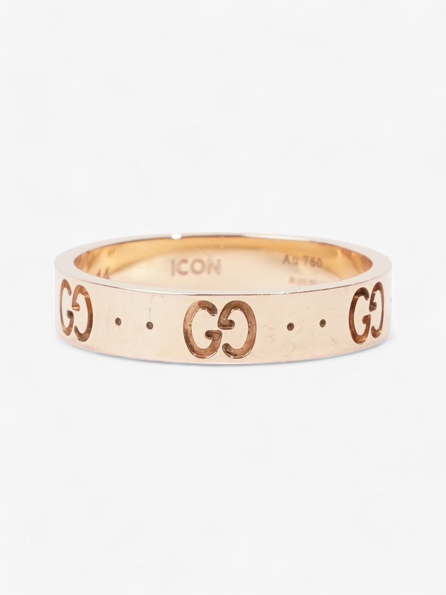 Gucci Icon GG Ring Gold Yellow Gold 14 (Circumference - 54mm) Image 1