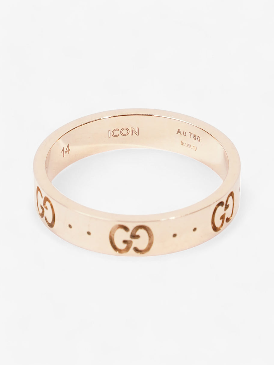 Gucci Icon GG Ring Gold Yellow Gold 14 (Circumference - 54mm) Image 3