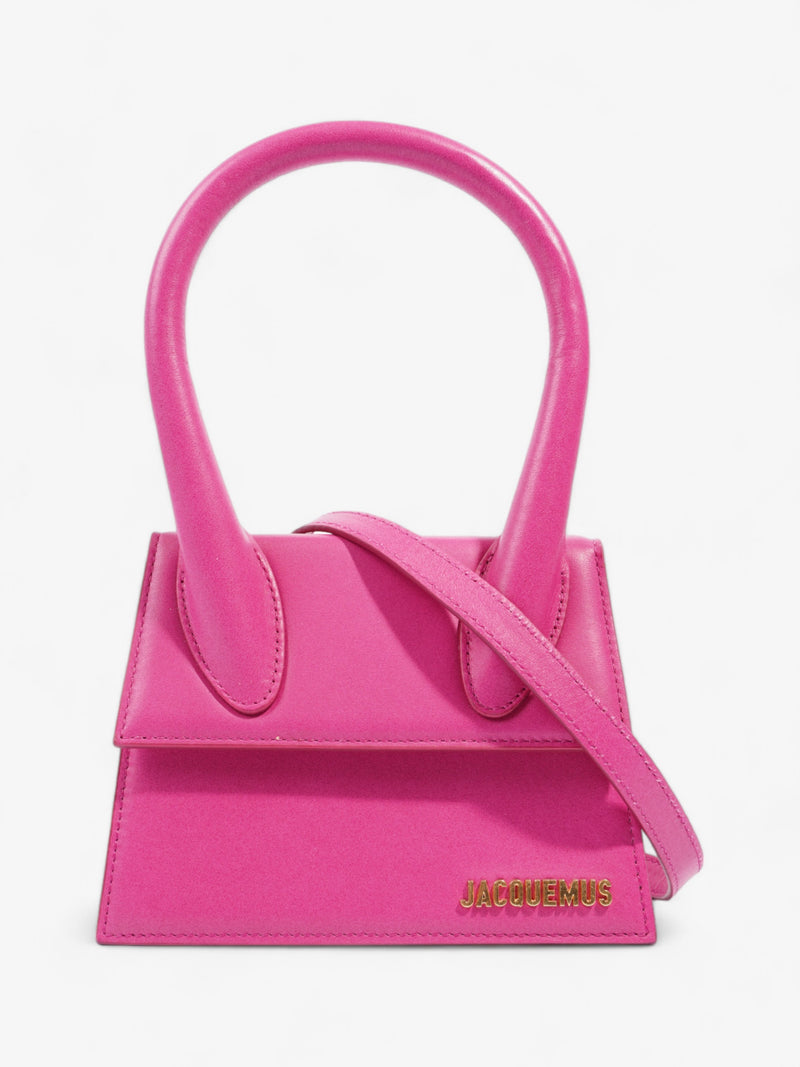  Jacquemus Le Chiquito Moyen Pink Leather