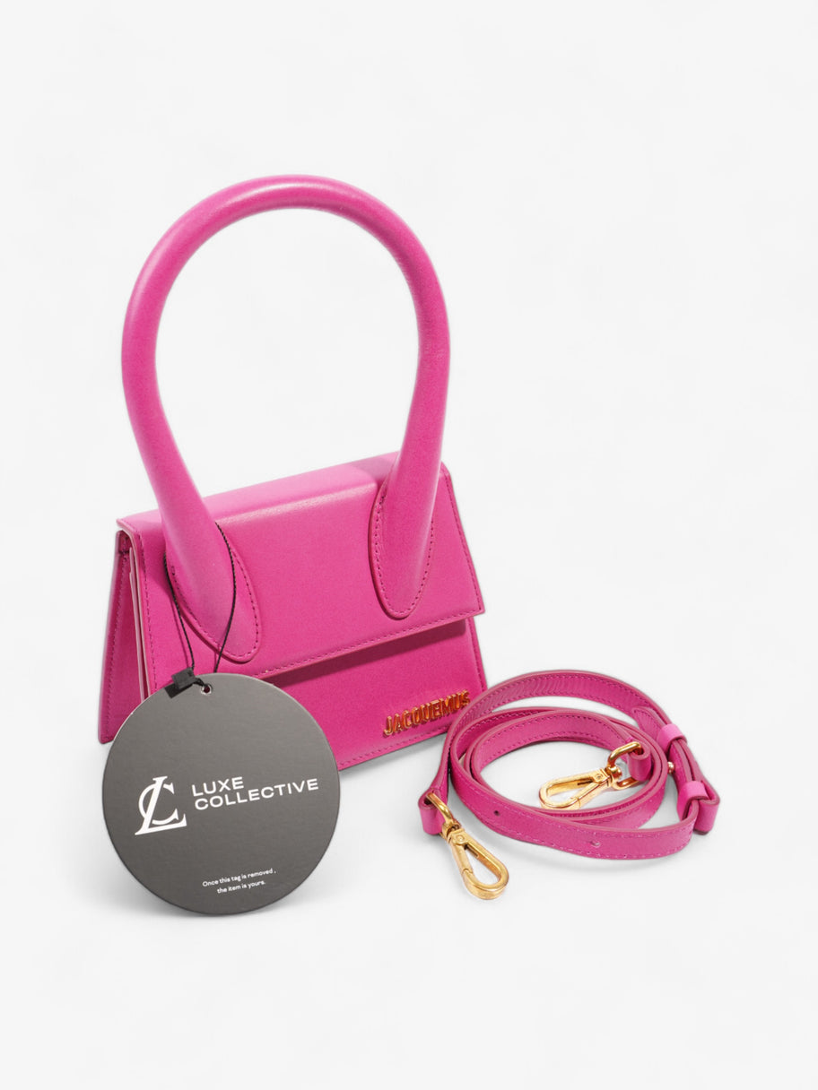 Jacquemus Le Chiquito Moyen Pink Leather Image 9