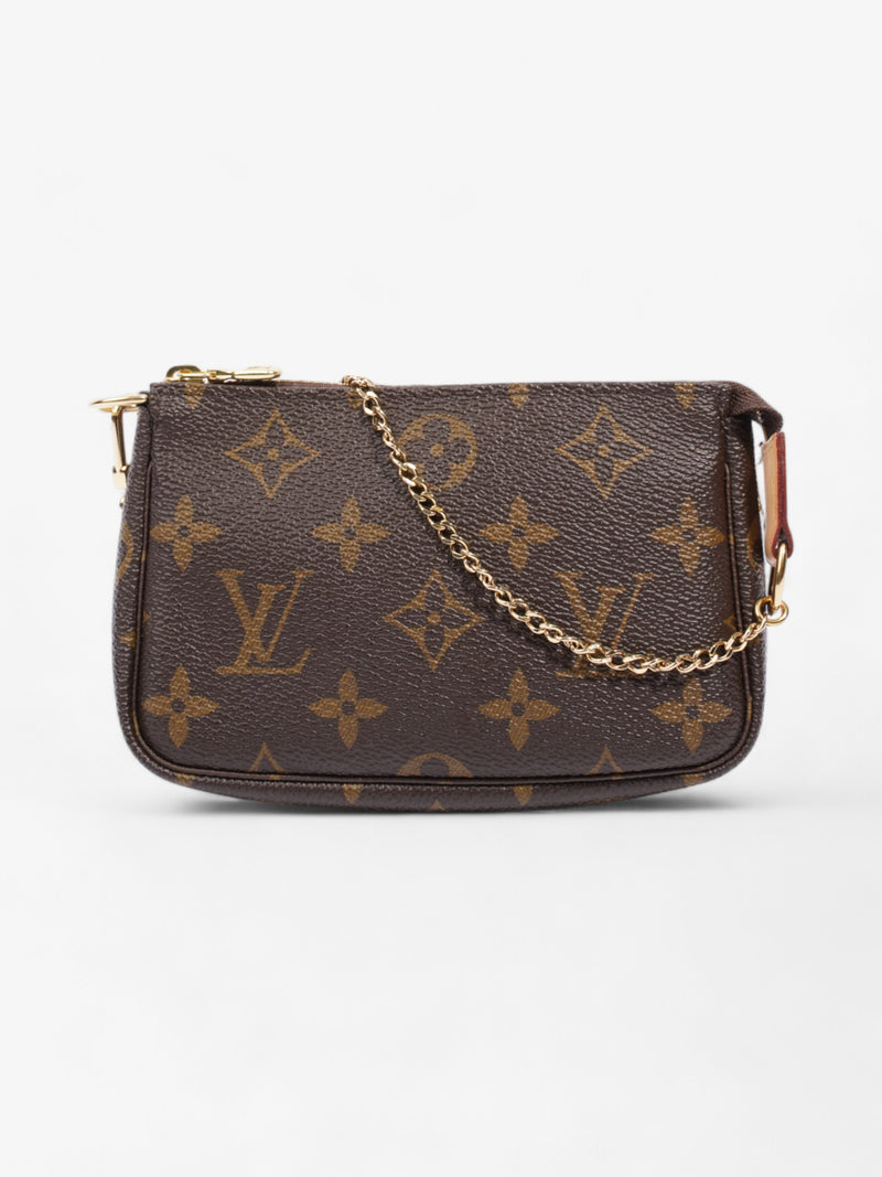  Louis Vuitton Pochette Accessoires Monogram Coated Canvas Mini