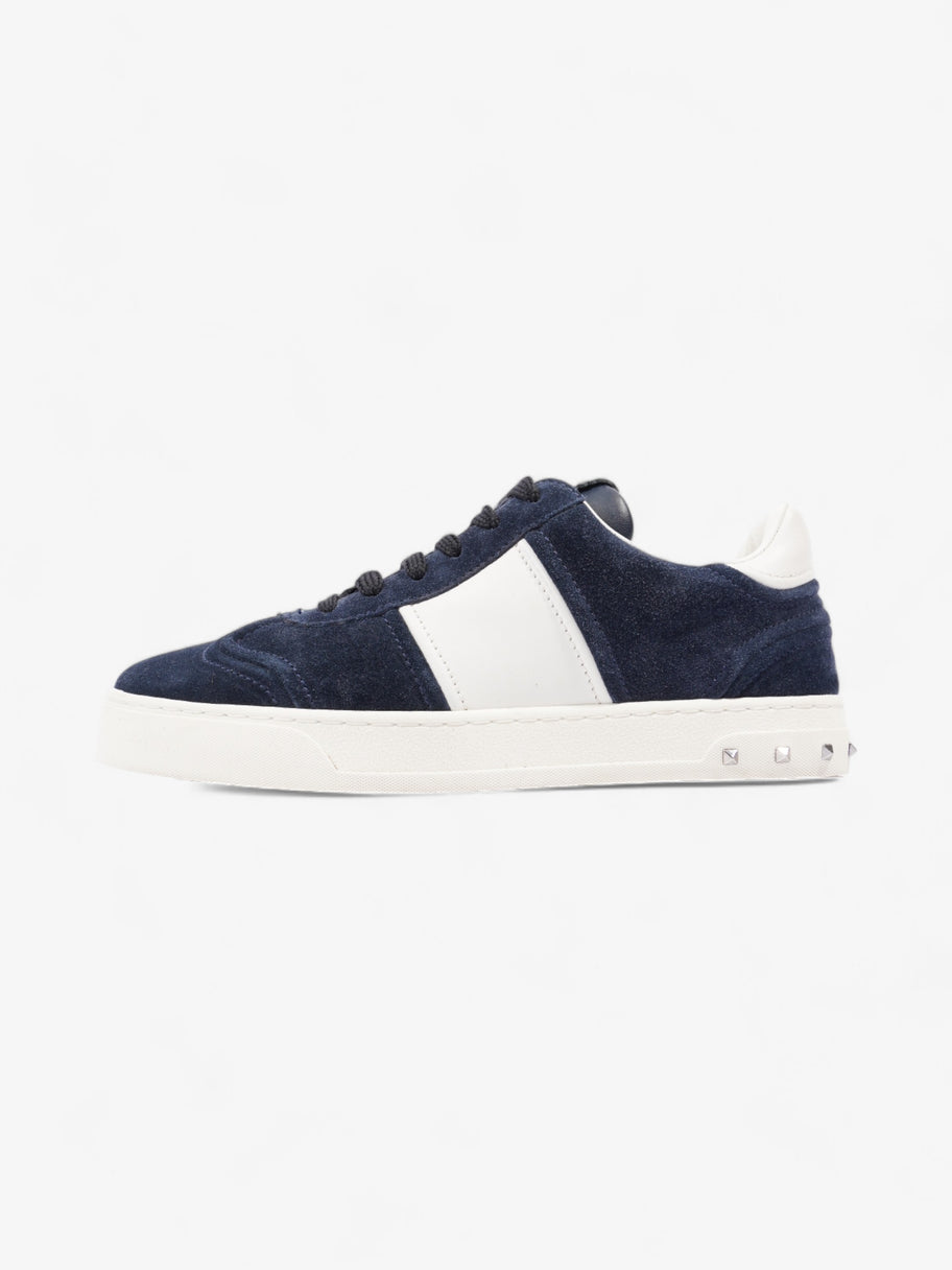 Valentino Flycrew Sneakers Navy Blue / White Suede EU 37 UK 4 Image 5