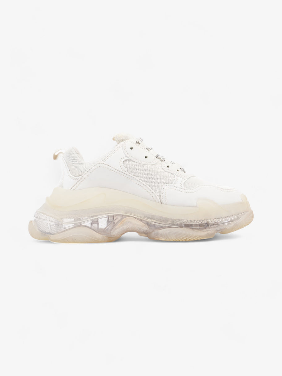 Balenciaga Triple S Clear Sole White Mesh EU 38 UK 5 Image 4