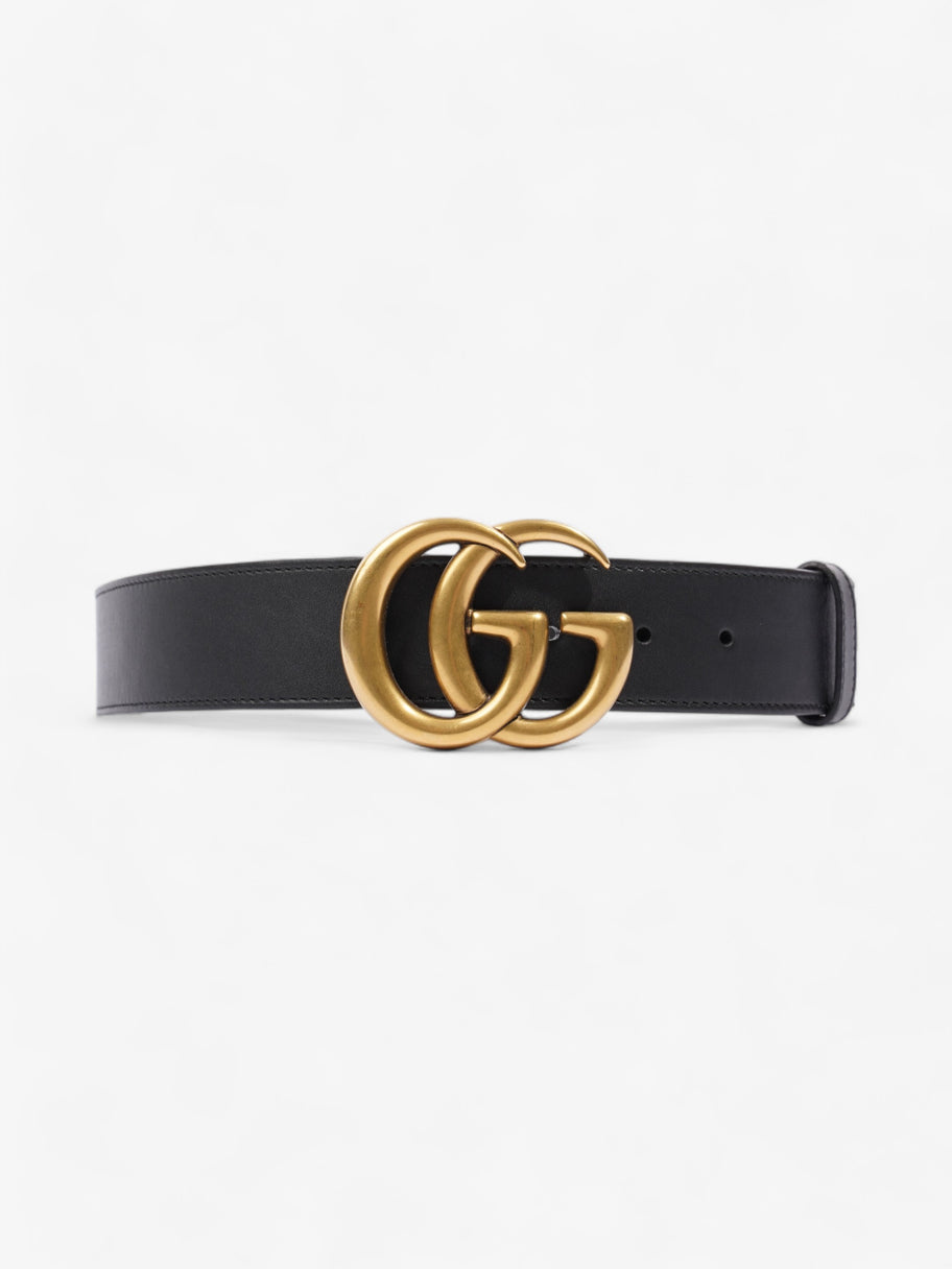 Gucci GG Marmont Belt Black Leather 80cm 32