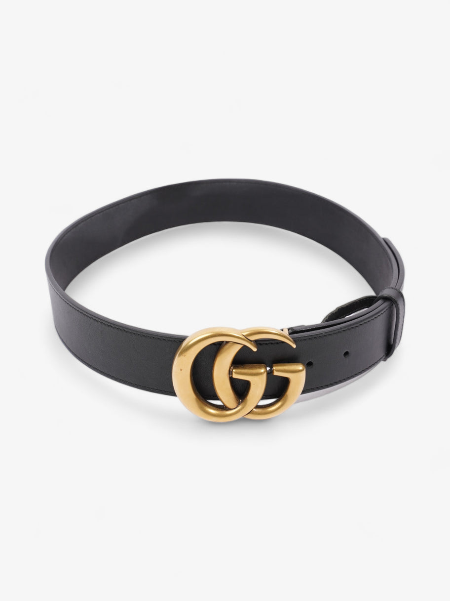 Gucci GG Marmont Belt Black Leather 80cm 32