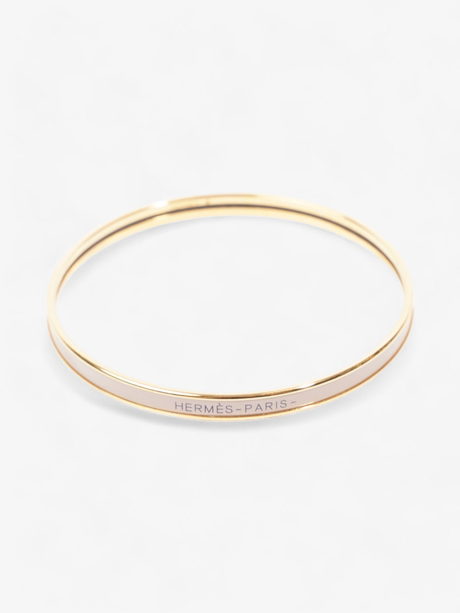 Hermes Uni Bangle Gold / Marron Glace Yellow Gold 70 (Circumference - 22cm) Image 2