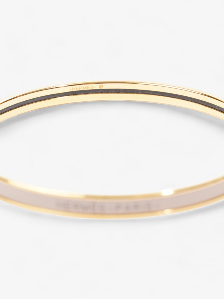 Hermes Uni Bangle Gold / Marron Glace Yellow Gold 70 (Circumference - 22cm) Image 4