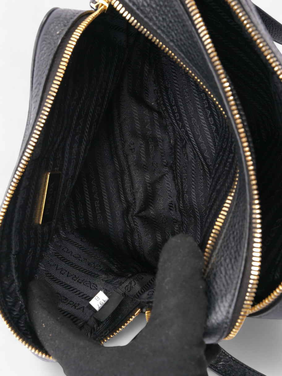 Prada Camera Bag Black Saffiano Leather Image 8