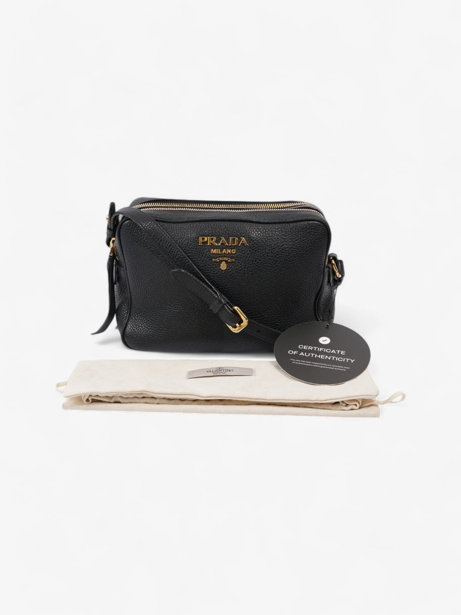 Prada Camera Bag Black Saffiano Leather Image 10