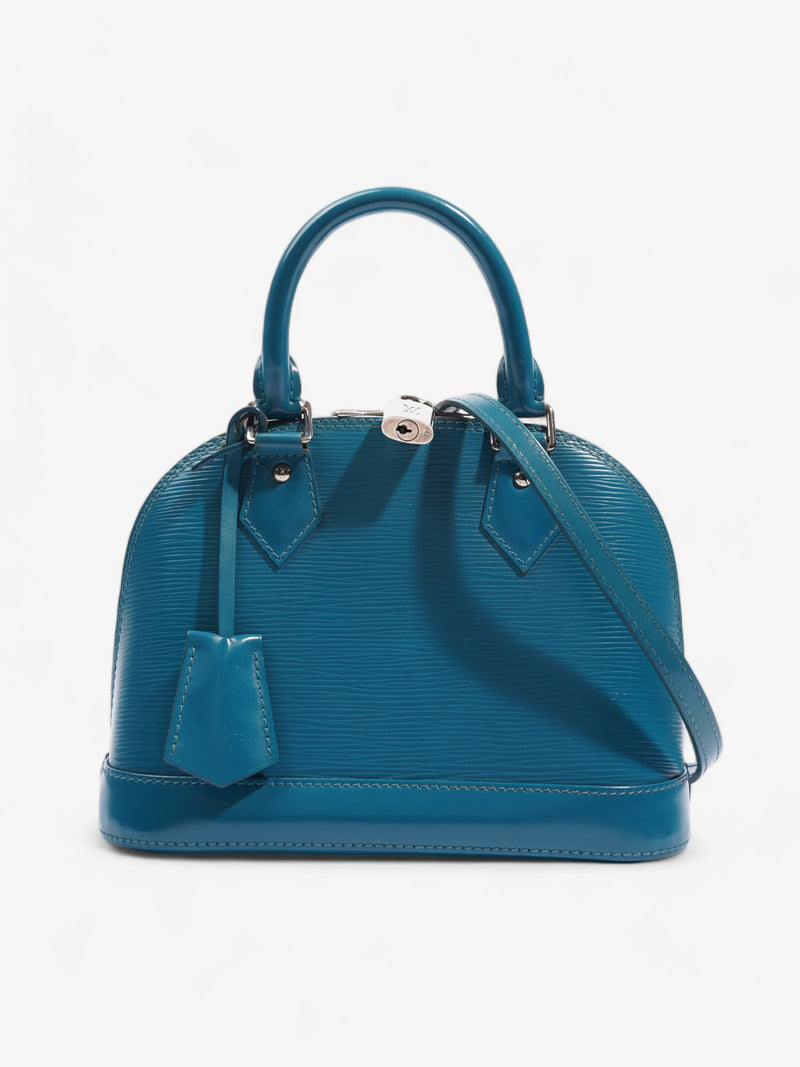  Louis Vuitton Alma BB Cyan Blue Epi Leather