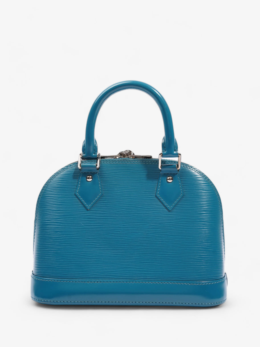 Louis Vuitton Alma BB Cyan Blue Epi Leather Image 5