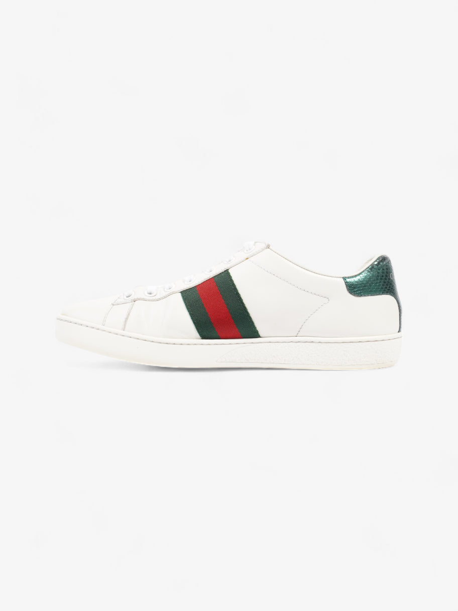 Gucci Ace Embroidered Bee White / Green / Red Leather EU 38.5 UK 5.5 Image 3