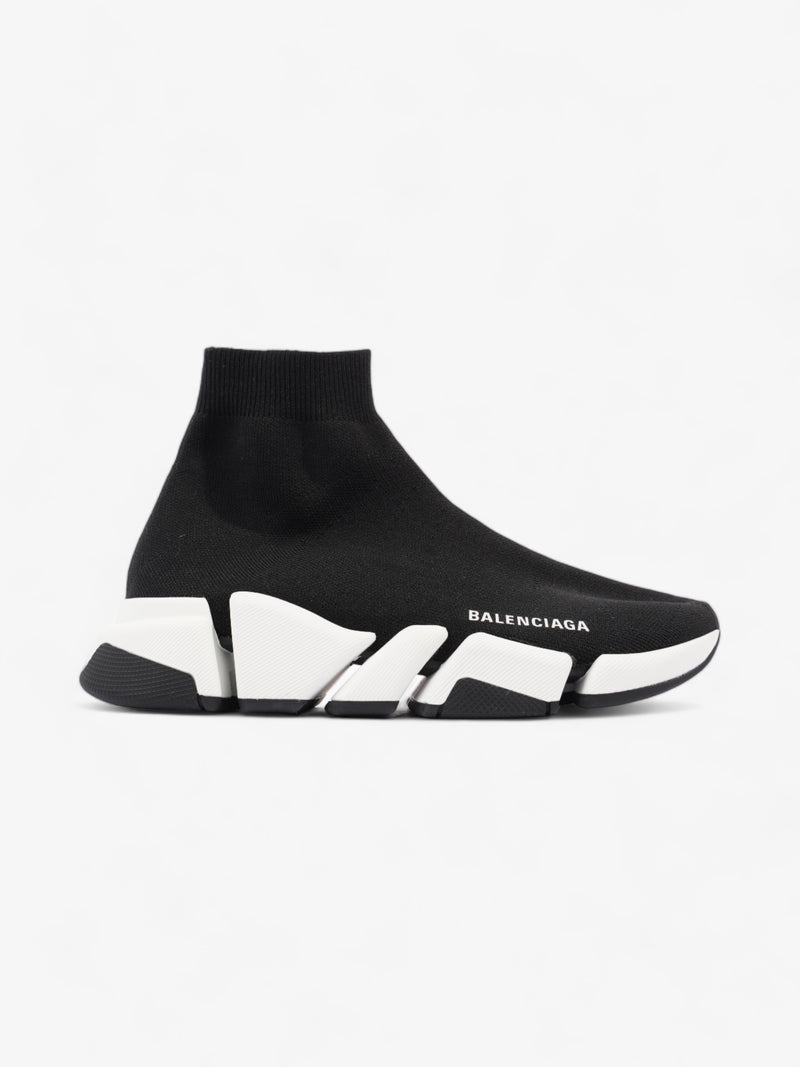  Balenciaga Speed 2.0 Black / White Cotton EU 38 UK 5